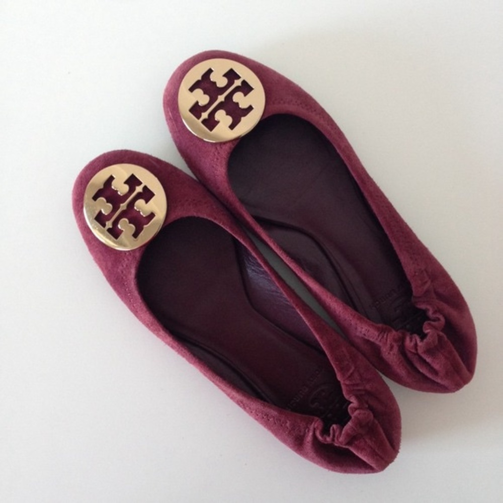 Tory Burch Suede Reva Flat